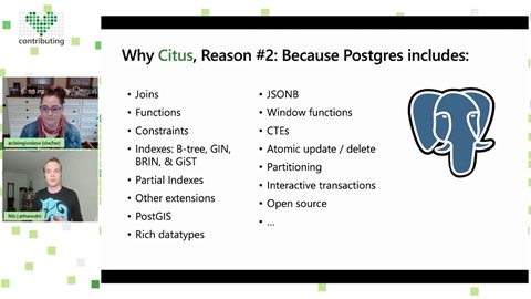 Citus 10 Open Source & Columnar Storage for Postgres